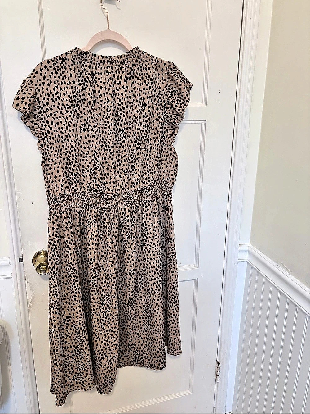 Bloomchic Animal Print Midi Dress XL Like New